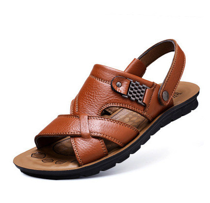 Bequeme Herren Sandalen mit Schnalle – Verstellbar, Rutschfest & Komfortabel – Größe 40–47 – Ideal für Sommer, Freizeit & Urlaub