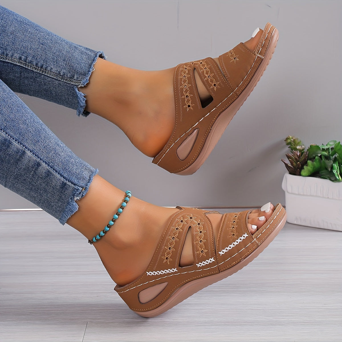 Orthopädische Damen-Sandalen – Bequem, Fußfreundlich & Stylisch – Größe 36–43 – Ideal für Alltag, Sommer & lange Spaziergänge