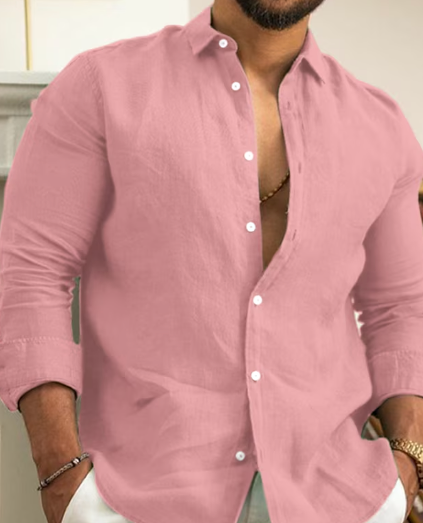 Elegantes Herren Sommerhemd – Leicht, Luftig & Stilvoll – Kurzarmhemd für Alltag, Büro & Events – Größe S–XXL