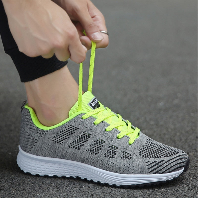 Ergonomische Damen Schuhe – Leichte Freizeitschuhe mit Komfort-Sohle – Atmungsaktiv, Größe 36–42