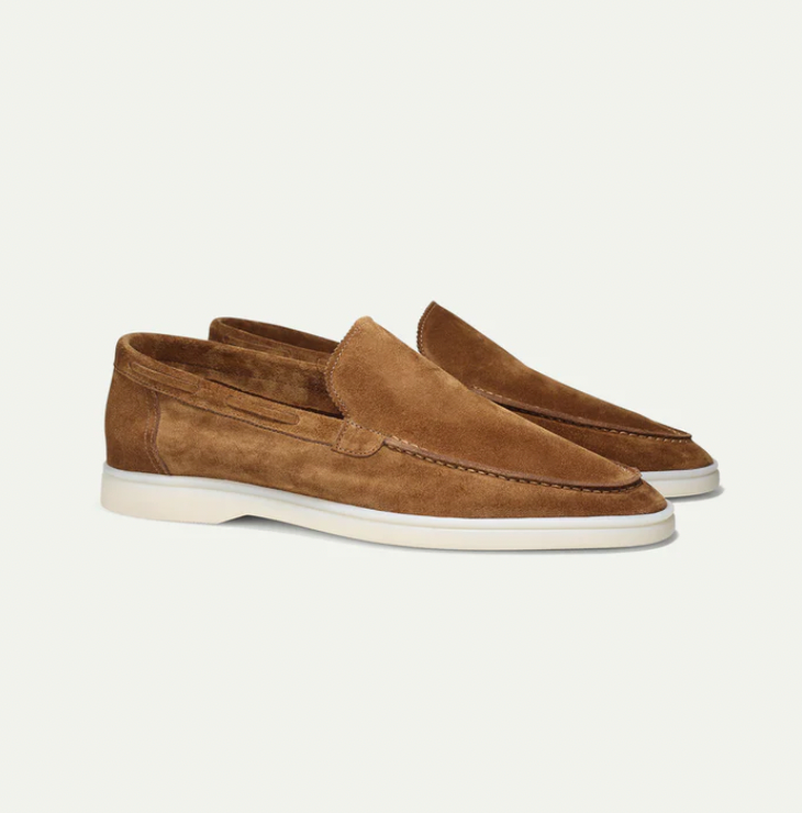 Klassische Herren Wildleder Loafer – Elegant, Bequem & Atmungsaktiv – Perfekt für Büro, Freizeit & besondere Anlässe – Größe 36–45