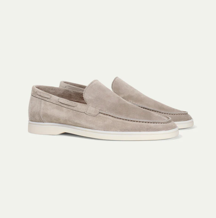 Klassische Herren Wildleder Loafer – Elegant, Bequem & Atmungsaktiv – Perfekt für Büro, Freizeit & besondere Anlässe – Größe 36–45