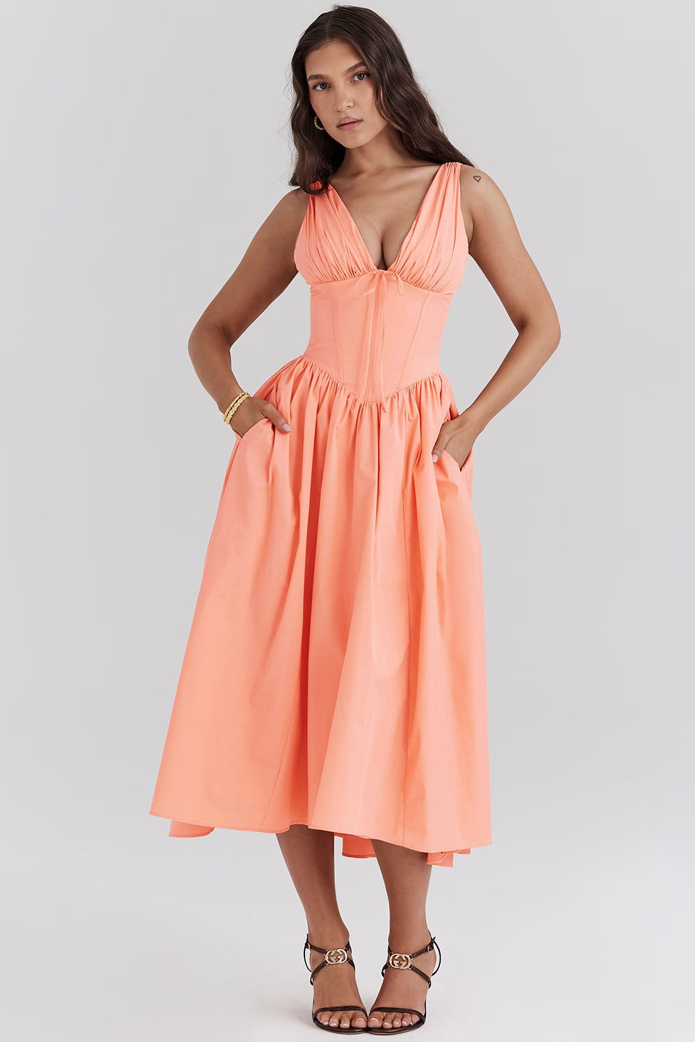 Elegantes Sommerkleid Damen – Leicht, Luftig & Festlich – Ideal für Hochzeit & Urlaub