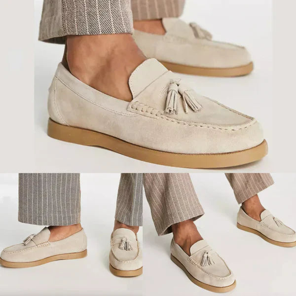 Herren Loafer aus Wildleder – Elegant, Bequem & Atmungsaktiv – Größe 40–46 – Für Büro, Freizeit & Anlässe