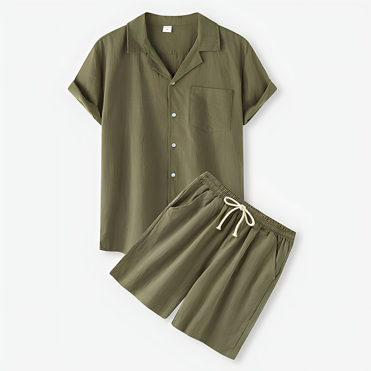Stilvolles Herren Sommer-Set Shirt & Shorts – Modisch, Komfortabel & Leicht – Größe S–XXL – Ideal für Urlaub, Freizeit & Alltag