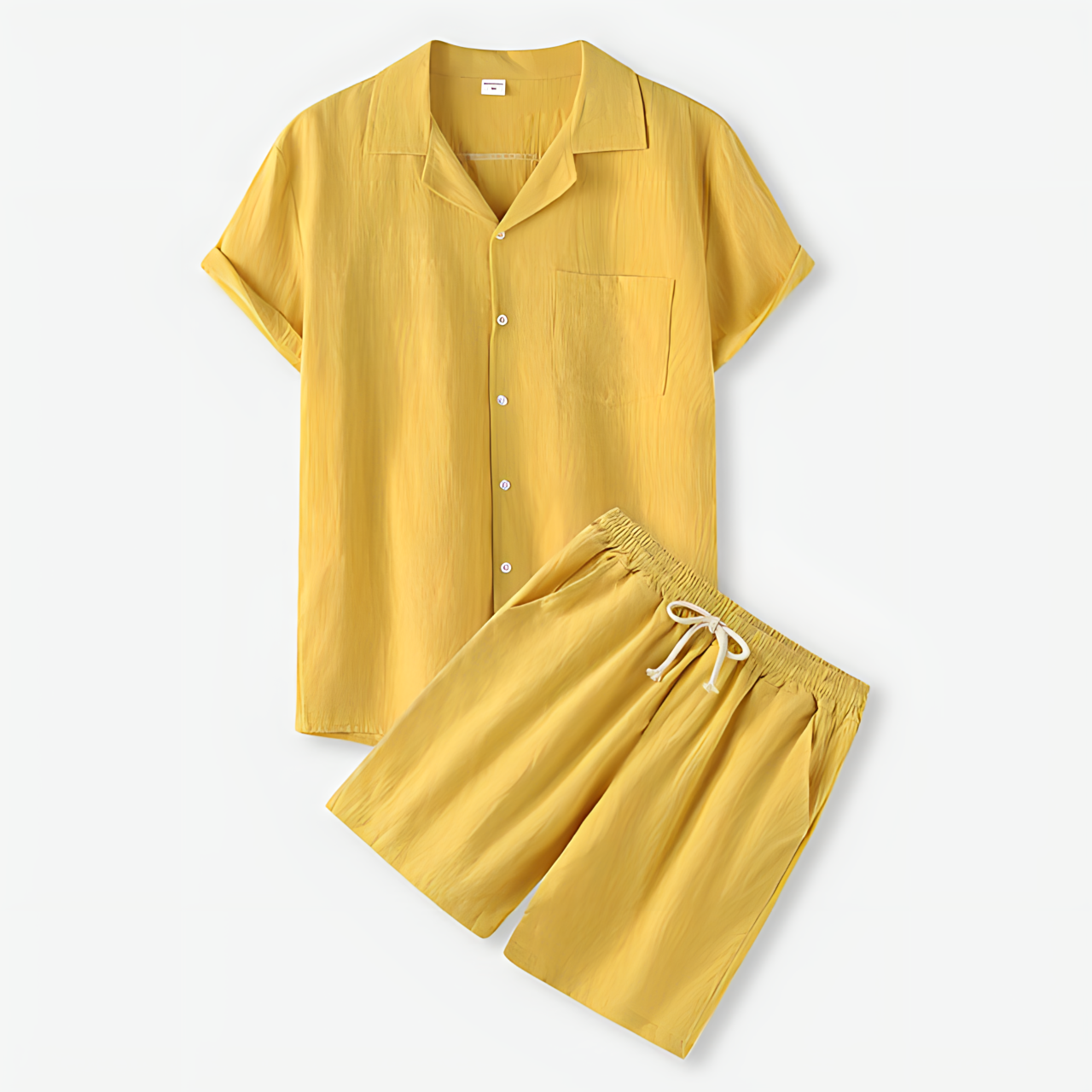 Stilvolles Herren Sommer-Set Shirt & Shorts – Modisch, Komfortabel & Leicht – Größe S–XXL – Ideal für Urlaub, Freizeit & Alltag