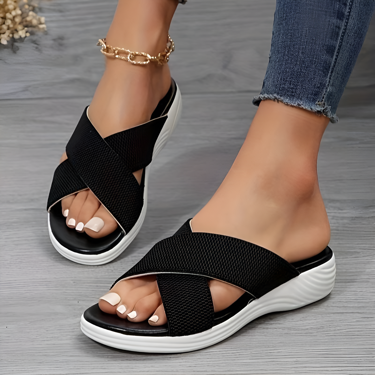 Damen Orthopädische Flip-Flops – Bequem, Stylisch & Fußfreundlich – Größe 36–43 – Ideal für Sommer, Strand & Alltag