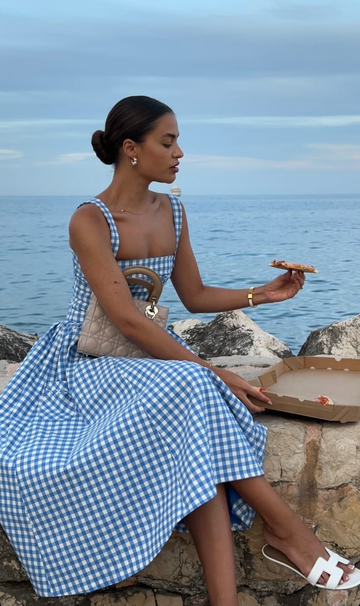 Ärmelloses Damen Sommerkleid – Leichtes Midi-Sundress für Alltag & Urlaub – Größe S–L – Luftig & Bequem