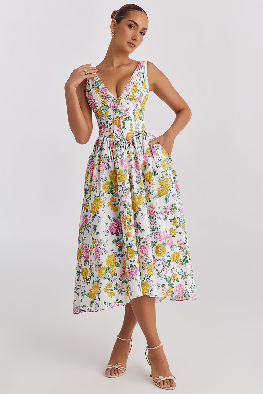 Elegantes Sommerkleid Damen – Leicht, Luftig & Festlich – Ideal für Hochzeit & Urlaub