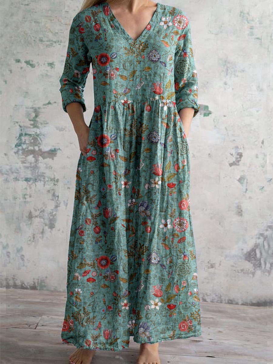 Luftiges Sommerkleid für Damen – Leichter Stoff, Fließender Schnitt – Größe S–3XL – Perfekt für Sommer, Urlaub & Freizeit