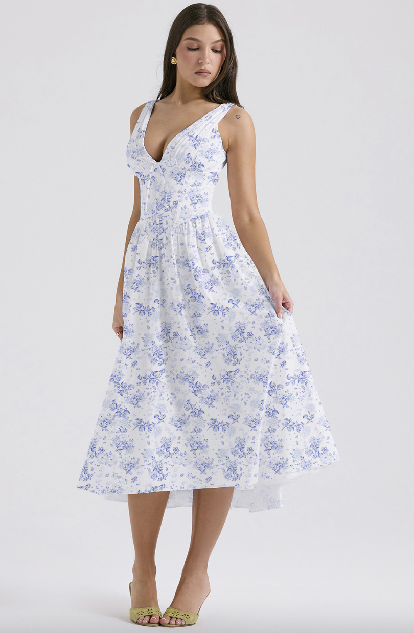 Elegantes Sommerkleid Damen – Leicht, Luftig & Festlich – Ideal für Hochzeit & Urlaub