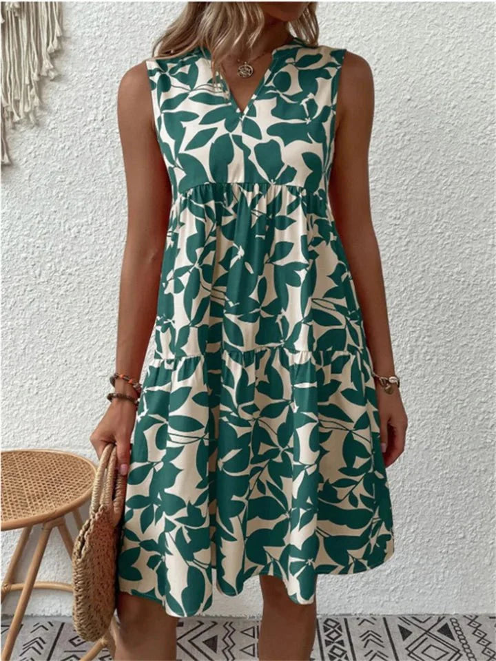 Damen Sommerkleid – A-Linien-Schnitt & Luftig – Leichtes Kleid für Strand, Freizeit & Alltag – Größe S–XL