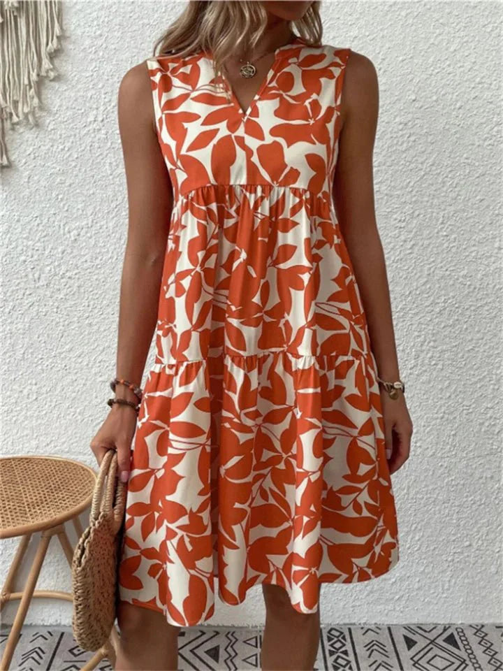 Damen Sommerkleid – A-Linien-Schnitt & Luftig – Leichtes Kleid für Strand, Freizeit & Alltag – Größe S–XL