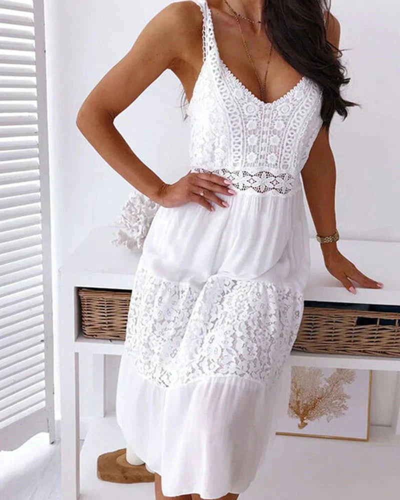 Elegantes Boho-Maxikleid – Luftig, Fließend & Femininer Schnitt – Sommerkleid – Größe S–XL
