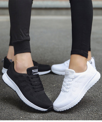 Ergonomische Damen Schuhe – Leichte Freizeitschuhe mit Komfort-Sohle – Atmungsaktiv, Größe 36–42