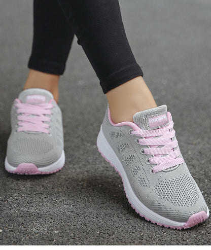 Ergonomische Damen Schuhe – Leichte Freizeitschuhe mit Komfort-Sohle – Atmungsaktiv, Größe 36–42