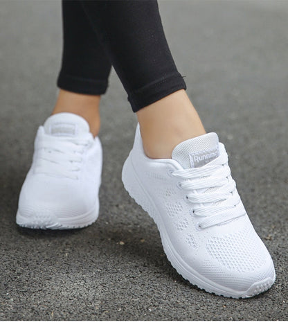 Ergonomische Damen Schuhe – Leichte Freizeitschuhe mit Komfort-Sohle – Atmungsaktiv, Größe 36–42