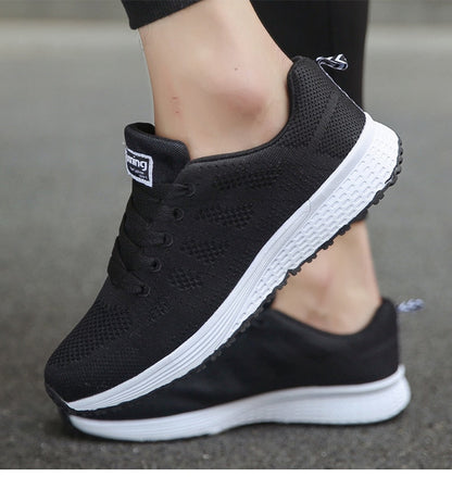 Ergonomische Damen Schuhe – Leichte Freizeitschuhe mit Komfort-Sohle – Atmungsaktiv, Größe 36–42