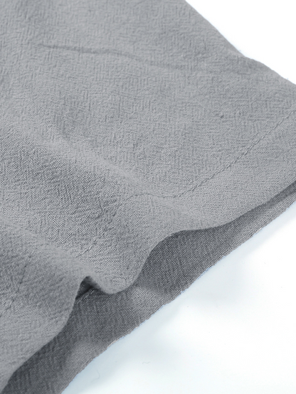 Herren Sommerhemd – Lässig, Atmungsaktiv, Leinen-Optik – Kurzarm, Verschiedene Farben – Größe S–XXL