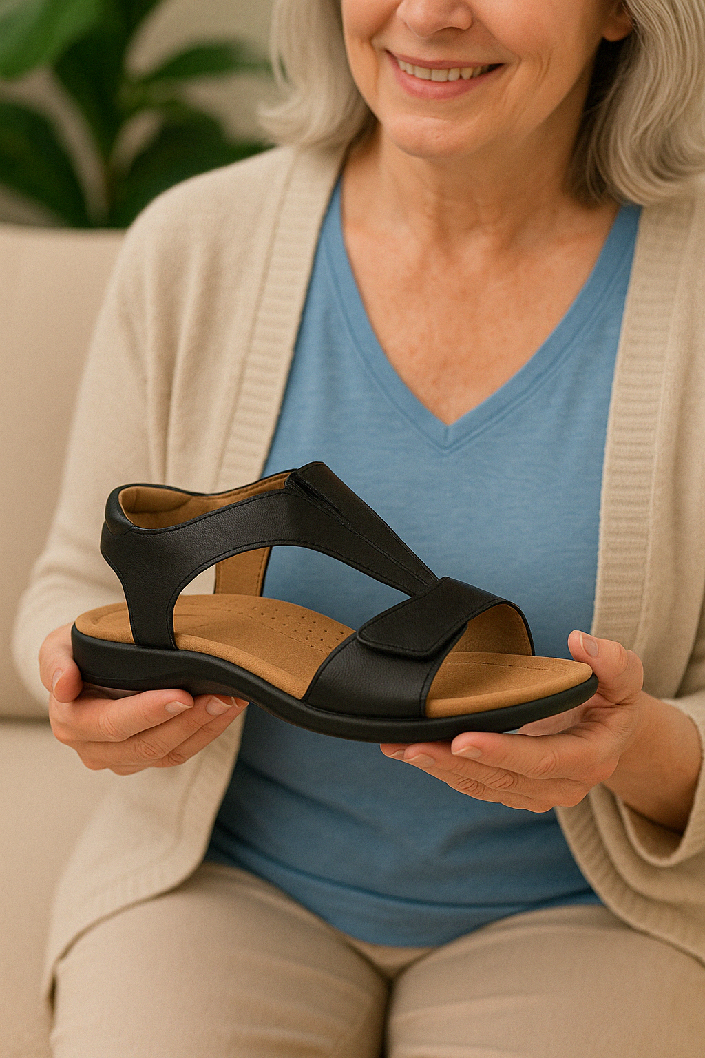 Ergonomische Orthopädische Damensandalen für Schmerzlinderung – Komfort, – Ideal für Fußgesundheit & Gelenkpflege – Größe 36–43