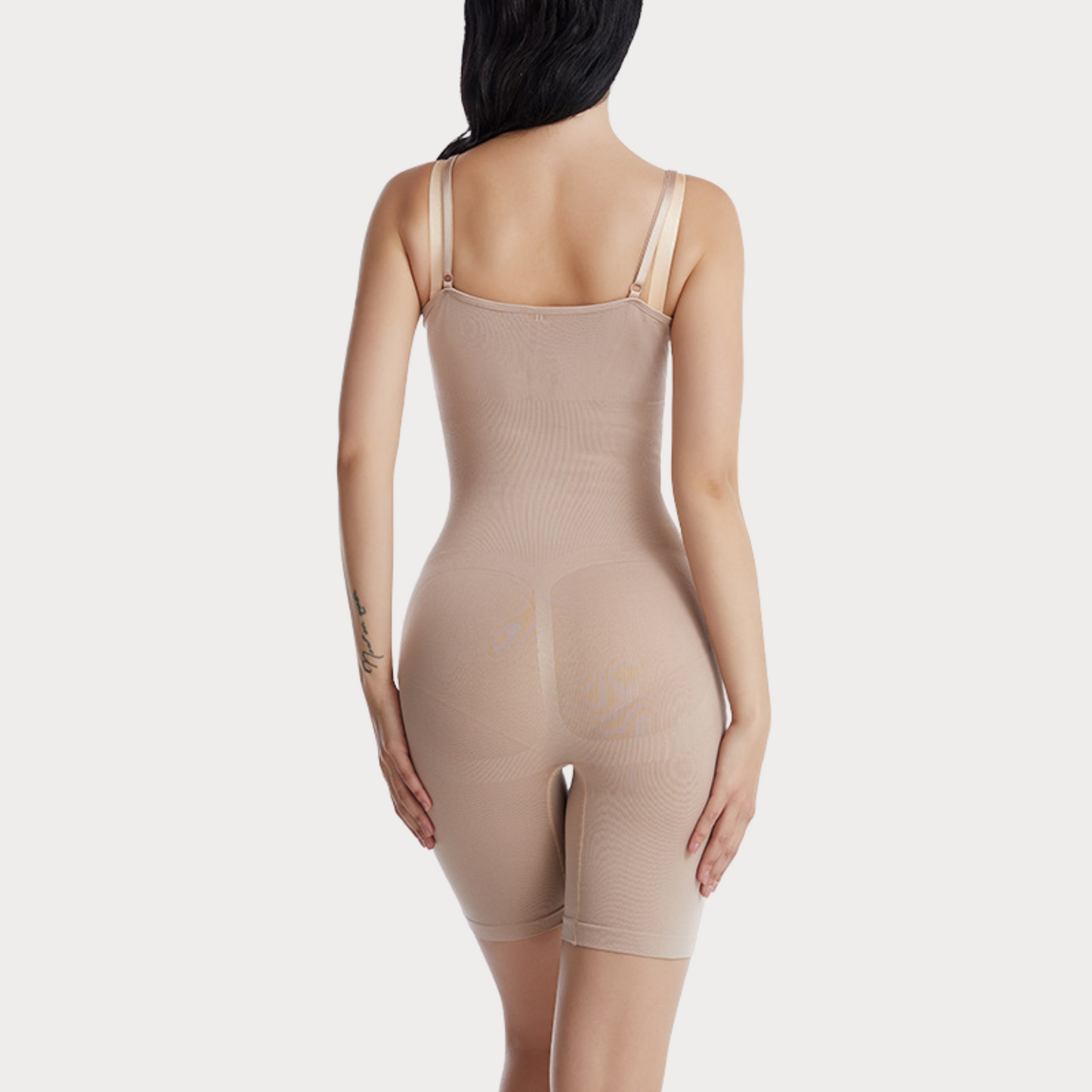 Bodysuit mit Hose Shapewear Schwarz/Beige/Braun – Damen – Größe S-3XL