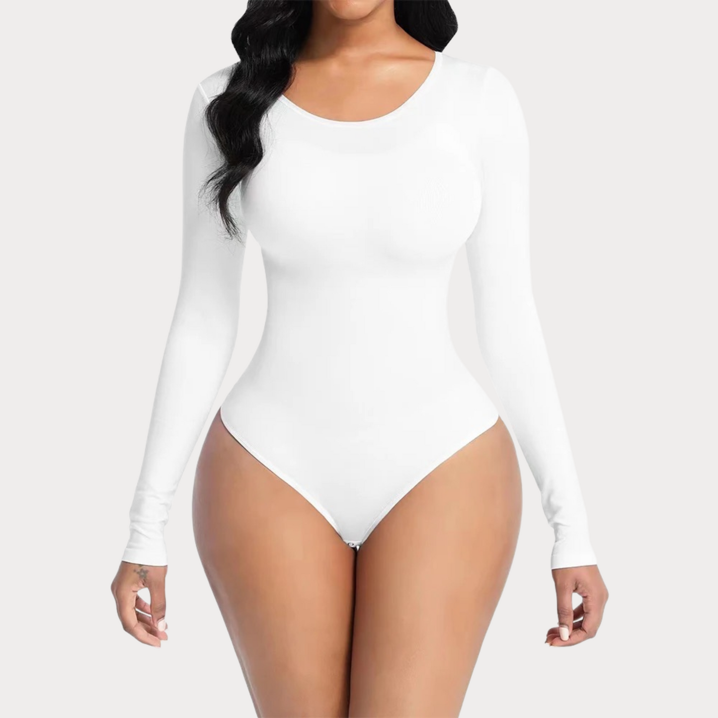 Longsleeve Bodysuit Shapewear – Nahtlose Kontrolle – Verschiedene Farben – Damen – Größe S-3XL