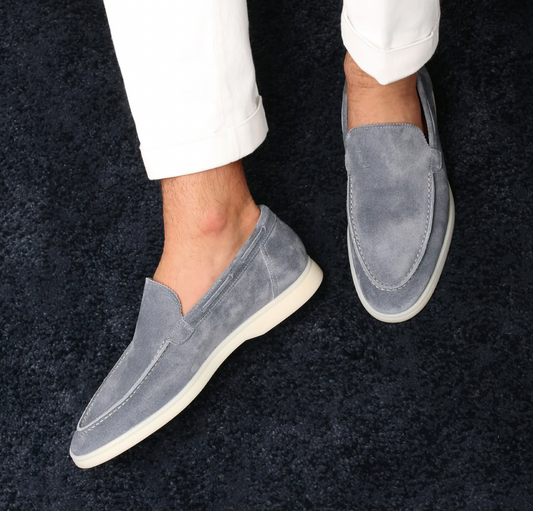 Klassische Herren Wildleder Loafer – Elegant, Bequem & Atmungsaktiv – Perfekt für Büro, Freizeit & besondere Anlässe – Größe 36–45