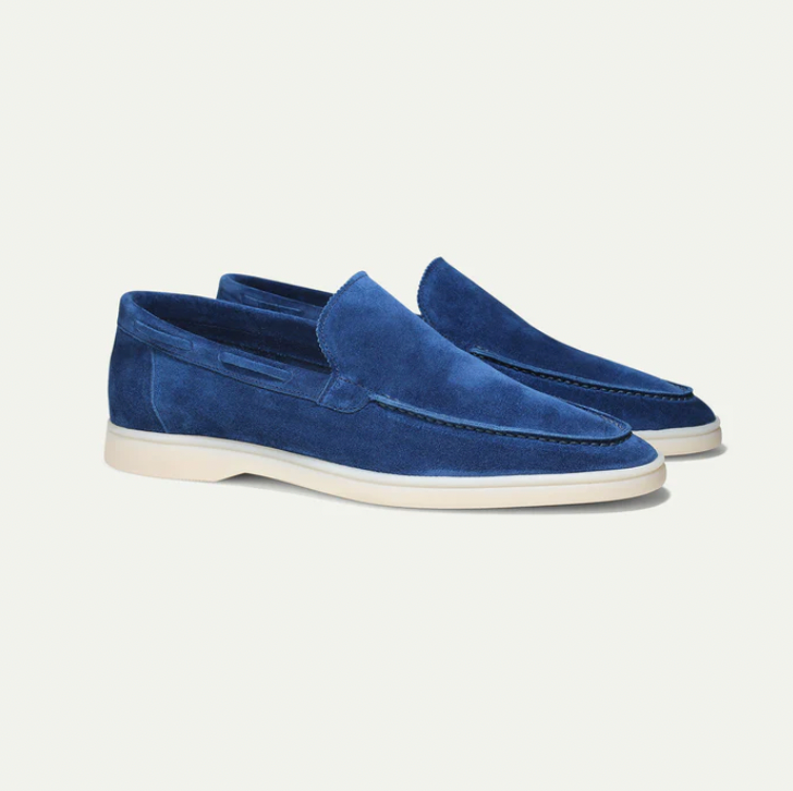 Klassische Herren Wildleder Loafer – Elegant, Bequem & Atmungsaktiv – Perfekt für Büro, Freizeit & besondere Anlässe – Größe 36–45