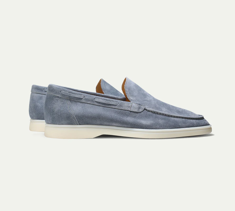 Klassische Herren Wildleder Loafer – Elegant, Bequem & Atmungsaktiv – Perfekt für Büro, Freizeit & besondere Anlässe – Größe 36–45