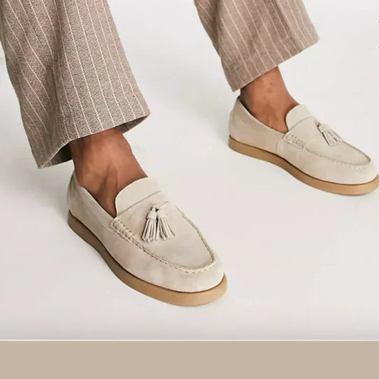 Herren Loafer aus Wildleder – Elegant, Bequem & Atmungsaktiv – Größe 40–46 – Für Büro, Freizeit & Anlässe