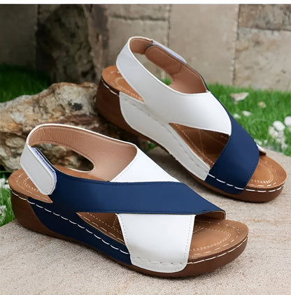 Orthopädische Damen-Sandalen – Bequeme Sommerschuhe mit Fußbett & Dämpfung – Stilvoll, rutschfest, atmungsaktiv – Größen 36–43