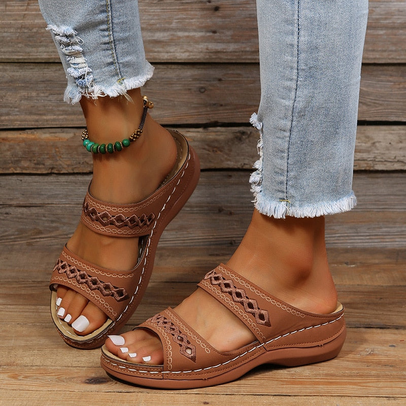 Orthopädische Damensandalen – Bequem, Fußgerecht & Stilvoll – Größe 36–43 – Ideal für Sommer, Alltag & lange Spaziergänge