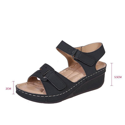 Orthopädische Damensandalen – Bequem, Ergonomisch, Rutschfest – Mit Fußbett & Dämpfung – Größen 36–42