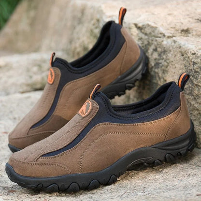 Komfortable Herren Wanderschuhe – Mit Fußgewölbestütze, Rutschfest & Atmungsaktiv – Größe 40–47 – Ideal für Trekking, Outdoor & Alltag