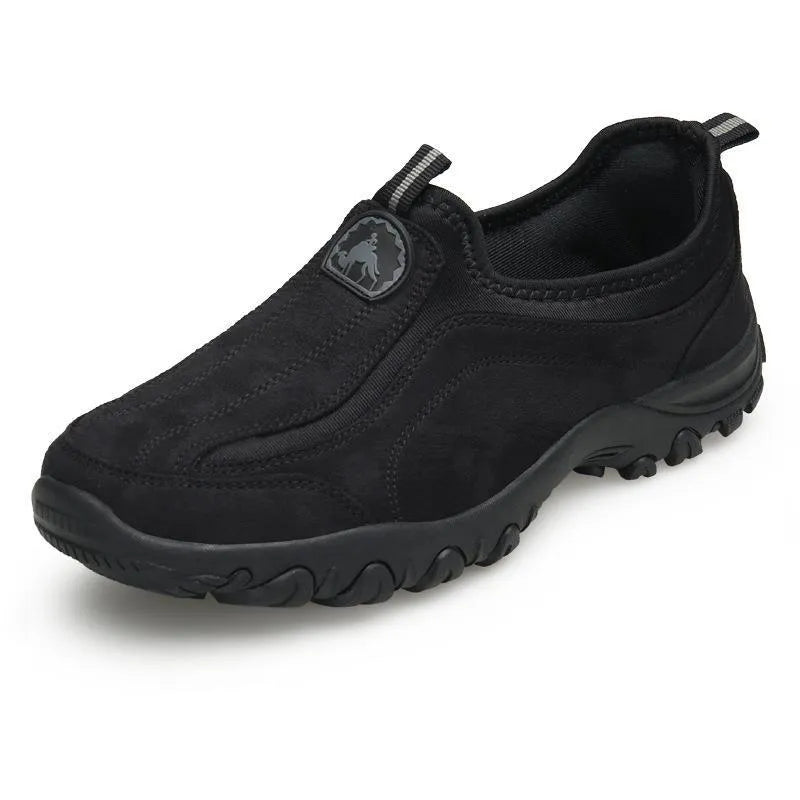 Komfortable Herren Wanderschuhe – Mit Fußgewölbestütze, Rutschfest & Atmungsaktiv – Größe 40–47 – Ideal für Trekking, Outdoor & Alltag