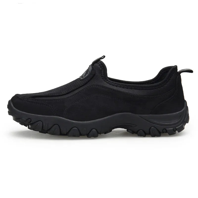 Komfortable Herren Wanderschuhe – Mit Fußgewölbestütze, Rutschfest & Atmungsaktiv – Größe 40–47 – Ideal für Trekking, Outdoor & Alltag