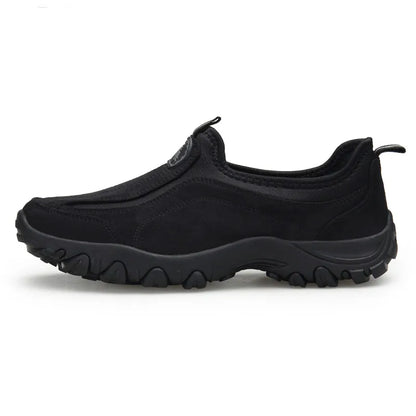 Komfortable Herren Wanderschuhe – Mit Fußgewölbestütze, Rutschfest & Atmungsaktiv – Größe 40–47 – Ideal für Trekking, Outdoor & Alltag