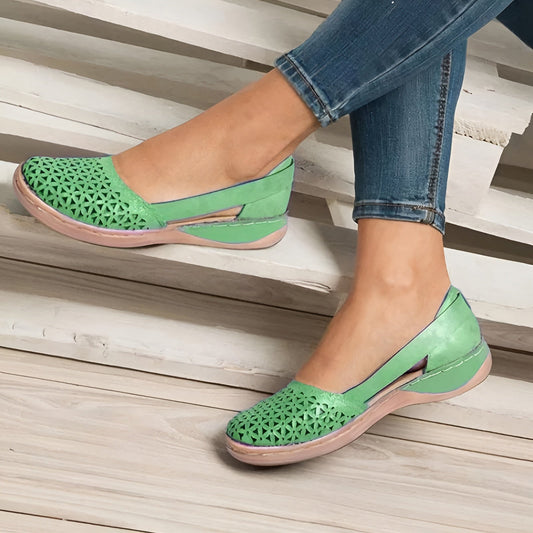 Bequeme orthopädische Damenschuhe – Alltagsschuhe mit Fußbett & Dämpfung – Leicht, Rutschfest, Größen 36–42