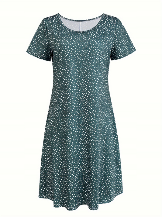 Bequemes und Trendiges Sommerkleid für Damen – Leichter Stoff, Modischer Schnitt – Größe S–3XL – Ideal für Urlaub, Alltag & Freizeit