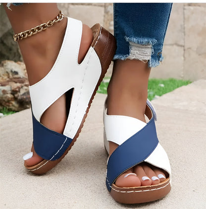 Orthopädische Damen-Sandalen – Bequeme Sommerschuhe mit Fußbett & Dämpfung – Stilvoll, rutschfest, atmungsaktiv – Größen 36–43
