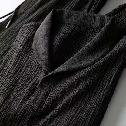 Leichtes Herren Sommer-Set – Zweiteilig, Atmungsaktiv & Bequem – Ideal für Freizeit, Urlaub & Alltag – Größe S–XXL