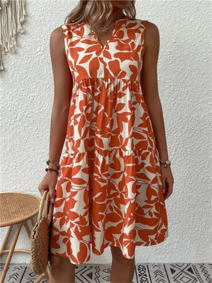 Damen Sommerkleid – A-Linien-Schnitt & Luftig – Leichtes Kleid für Strand, Freizeit & Alltag – Größe S–XL