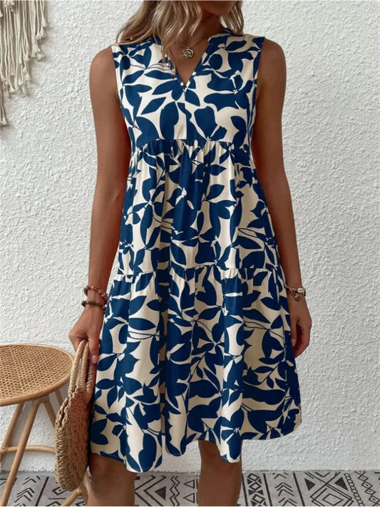 Damen Sommerkleid – A-Linien-Schnitt & Luftig – Leichtes Kleid für Strand, Freizeit & Alltag – Größe S–XL